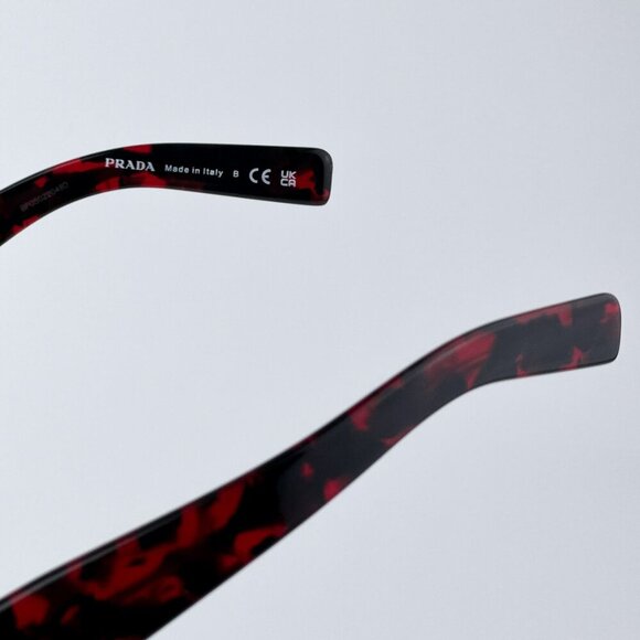 Prada Men BRAND NEW Sunglasses Black Dark Grey Pilot PR22YS 1AB5S0 - Picture 8 of 12